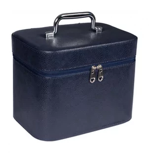 Top Choice Kuferek damski SNAKE Navy rozmiar "L" 98956) 1szt - Kosmetyczki, organizery i kuferki - miniaturka - grafika 1