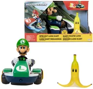 Samochody i pojazdy dla dzieci - Super Mario Spin Out pojazd Luigi Kart - miniaturka - grafika 1