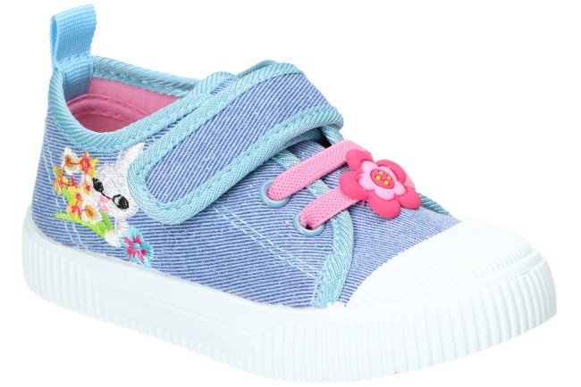 AMERICAN CLUB TEN156 KAPCIE TRAMPKI BUTY DZIECIĘCE RZEP WKŁADKA SKÓRZANA BLUE 23