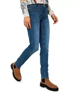 Spodnie damskie - Cecil Damskie spodnie jeansowe B375767 Tapered, Mid Blue Used wash, W25/L32, Mid Blue Used Wash., 25W / 32L - miniaturka - grafika 1