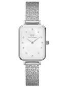 Zegarki damskie - ZEGAREK DAMSKI DANIEL WELLINGTON Quadro Lumine Pressed Piano 20mm DW00100580 + BOX (zw519c) - miniaturka - grafika 1