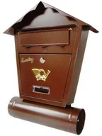 Skrzynki na listy - Skrzynka Na Listy Z Tubą Sd2T Brązowa - miniaturka - grafika 1