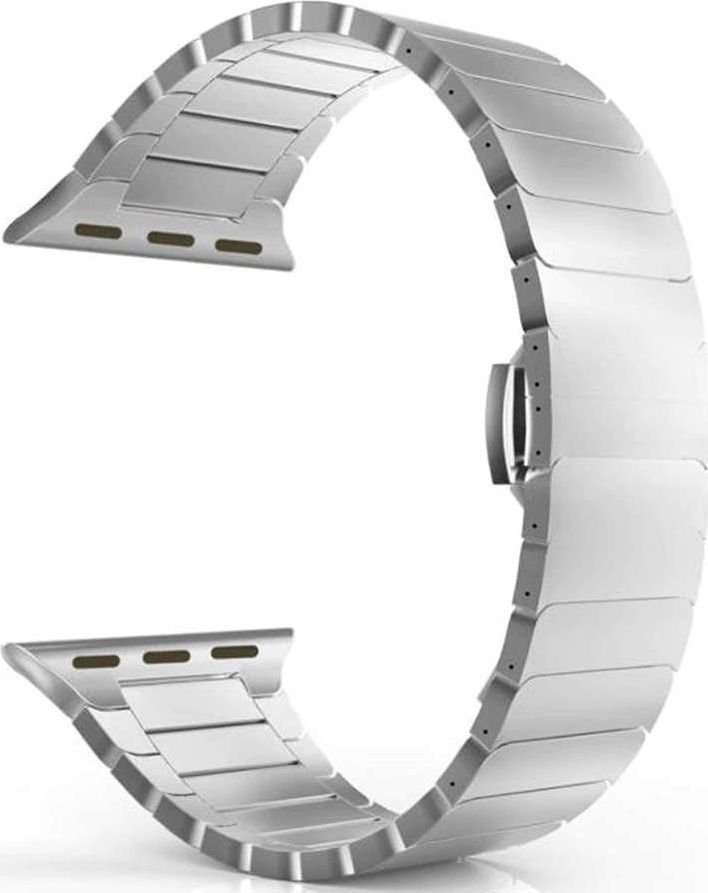 Alogy Alogy Bransoleta do smartwatcha Stainless Steel do Apple Watch 38/40/41mm Srebrna uniwersalny