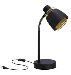 Industrialna czarna lampka na biurko - D184 E7-B93 - Lampy stojące Industrialna czarna lampka na biurko - D184 E7-B93 - Lampy stojące - miniaturka - grafika 1