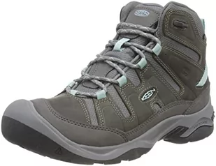 KEEN Damskie buty trekkingowe Circadia Mid, Stal szara chmura niebieski, 38 EU - Buty trekkingowe damskie - miniaturka - grafika 1