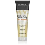 Szampony do włosów - John Frieda Sheer Blonde Highlight Activating szampon nawilżający do włosów blond 250 ml - miniaturka - grafika 1