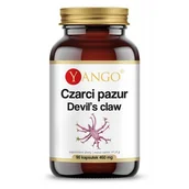 Suplementy naturalne - YANGO Yango Czarci Pazur Devil s claw 460 mg 90 k - miniaturka - grafika 1