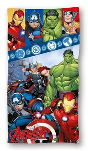 Ręcznik plażowy dziecięcy 70x140 Avengers - Okrycia kąpielowe dla dzieci - miniaturka - grafika 1