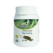 Odchudzanie i oczyszczanie - Organic Bio Foods Chlorella BIO + Spirulina BIO 280 g Bio Foods BI-045 - miniaturka - grafika 1