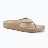 Klapki i japonki damskie - Japonki damskie Tommy Hilfiger Comfort Beach Sandal horseradish - miniaturka - grafika 1