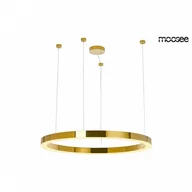 Lampy sufitowe - MOOSEE lampa wisząca RING LUXURY 110 złota - LED, chromowane złoto kod: MSE010100110 - miniaturka - grafika 1