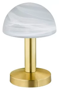 Flyn II lampa stołowa 1-punktowa mosiądz/biała 599100108 - Lampy stojące - miniaturka - grafika 1