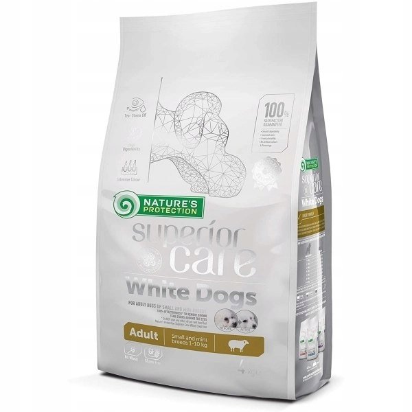 Natures Protection Superior Care White Dogs Adult Small 4 kg