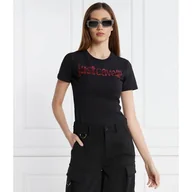Koszulki i topy damskie - Just Cavalli T-shirt Regular Fit - miniaturka - grafika 1