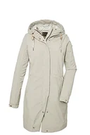 Moda i Uroda OUTLET - G.I.G.A. DX Damski Parka softshell z kapturem/kurtka outdoorowa GS 16 WMN SFTSHLL PRK, 44, beige, 41449-000 - miniaturka - grafika 1