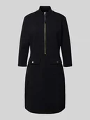 Sukienki - Sukienka o długości do kolan z krótką listwą na zamek błyskawiczny model ‘Tariana’ - miniaturka - grafika 1