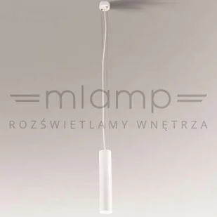 Shilo lampa wisząca Noda GU10 biała 7641 - Lampy sufitowe - miniaturka - grafika 1