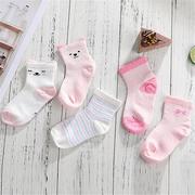 Bluzki dla niemowląt - Slowmoose Bawełna Drukowanie Wąsy i wiosna / Jesienne skarpety dla niemowląt WZA008-Różowy 9M - miniaturka - grafika 1