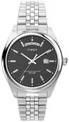 Zegarki męskie - Zegarek Timex TW2V67800 Legacy Day and Date 41mm Stainless Steel Bracelet - miniaturka - grafika 1