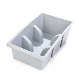KADAX Organizer Na Przyprawy Pojemnik Do Szuflady Na Zioła Kuchenny Szary - Pojemniki kuchenne - miniaturka - grafika 1