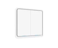 Systemy inteligentnych domów - Tuya Tuya Przełącznik 2 obwody biały seria KT Wi-Fi T578 T578 - miniaturka - grafika 1