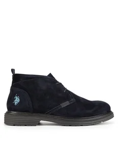 U.S. Polo Assn. Trzewiki LORENZ002M/DS1 Granatowy - Botki męskie - miniaturka - grafika 1