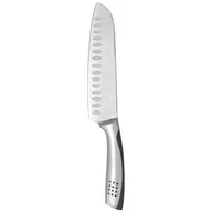 Noże kuchenne - Nóż Santoku PROFESSIONAL, stal nierdzewna, srebrny, 6,5” - miniaturka - grafika 1