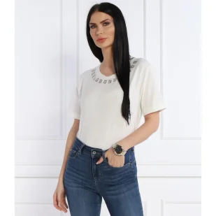 Liu Jo Sport T-shirt | Regular Fit - Koszulki i topy damskie - miniaturka - grafika 1