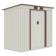 Altany ogrodowe - Domek Gospodarczy Oregon 201X121Cm Beige - Hardmaister - miniaturka - grafika 1