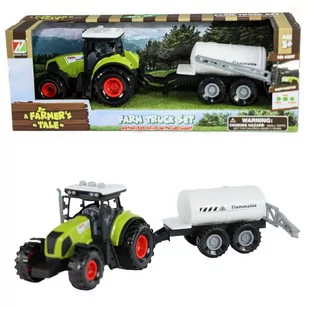 Farma Traktor z opryskiwaczem światło, dźwięk - Samochody i pojazdy dla dzieci - miniaturka - grafika 1