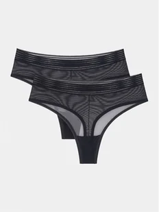 Triumph Komplet 2 par stringów Tempting Sheer 10218590 Czarny - Majtki damskie - miniaturka - grafika 1