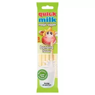 Mleko - Quick Milk - Słomki smakowe do mleka o smaku bananowym - miniaturka - grafika 1