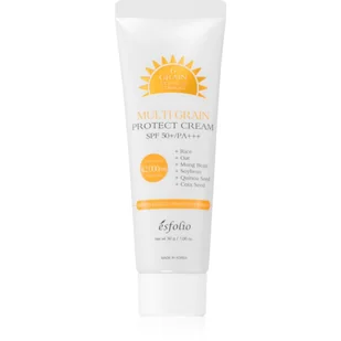 Esfolio - Multi Grain Protect Cream SPF 50+/PA+++, 30g - rozświetlający krem z filtrem - Kremy do twarzy z filtrem - miniaturka - grafika 1