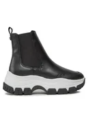 Botki damskie - Guess Botki Besona FL8BEO ELE12 Czarny - miniaturka - grafika 1