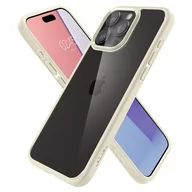 Etui i futerały do telefonów - Etui Spigen Ultra Hybrid, sand beige do Apple iPhone 15 Pro - miniaturka - grafika 1