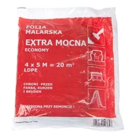 Pozostałe wyposażenie warsztatu - Pro Folia budowlana ldpe 4*5m, extra mocna (grubość: ok.45 mikro-m) F60001 - miniaturka - grafika 1