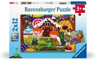 Puzzle - Puzzle dla dzieci 2D: Świat baśni 2x12el - miniaturka - grafika 1