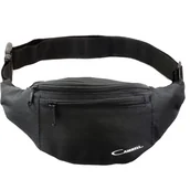 Nerki - SASZETKA NERKA DUŻA NA PAS BIODRA LISTONOSZKA CZARNA - miniaturka - grafika 1