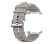 Akcesoria do smartwatchy - Samsung Pasek Hybrid do Watch8/Watch8 Classic S/M/L taupe - miniaturka - grafika 1