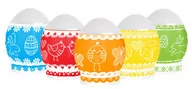 Wielkanoc - Owijki z podstawkami na jajka, 9 szt. - miniaturka - grafika 1