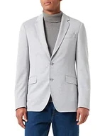 Kurtki męskie - Hackett London Męska kurtka Hbone Knit Cc, Szary (Light Grey), 36W/34L - miniaturka - grafika 1