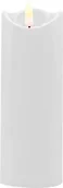 Lampiony i znicze - ŚWIECZKA ŚWIECA WKŁAD WKŁADY DO ZNICZA 17,5 cm NA BATERIE WYSOKA BIAŁA - miniaturka - grafika 1