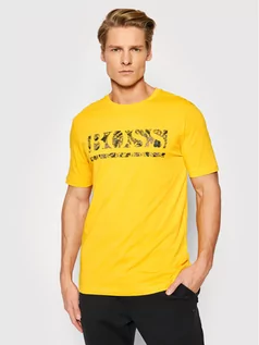 Koszulki męskie - Hugo Boss T-Shirt Tee 1 50462262 Pomarańczowy Regular Fit - grafika 1