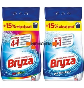 Bryza 4w1 do Koloru Białego Proszek 210pr 2 x 6,8kg - Środki do prania - miniaturka - grafika 1