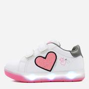 Świecące Buty sportowe dla dzieci Breezy 2196110 31 White/Pink  (7000002540989_EU) - Ceny i opinie na Skapiec.pl