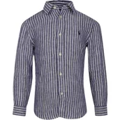 Bluzki dla chłopców - POLO RALPH LAUREN Lniana koszula | Regular Fit - miniaturka - grafika 1