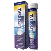 Witaminy i minerały - Zdrovit Litorsal Senior+, dla diabetyków, smak pomarańczowy, 20 tabletek musujących - miniaturka - grafika 1