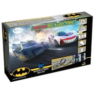 Samochody i pojazdy dla dzieci - Tor wyścigowy SCALEXTRIC Batman vs Joker G1155M - miniaturka - grafika 1