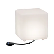 Lampy ogrodowe - Paulmann 941.80 Outdoor Plug & Shine światło obiektu Cube IP67 3000 K lampa 24 V 94180 Sześcian dekoracyjna kostka lampa zewnętrzna ogród oświetlenie lampa tarasu 94180 - miniaturka - grafika 1