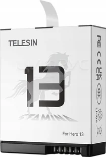 Akumulator Bateria Telesin 1950mah Stamina Do Gopro Hero 13 Hero13 Black / Jh-gp13 / S0-btr-04-tgp - Akcesoria do kamer sportowych - miniaturka - grafika 1